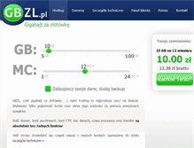 Tablet Screenshot of gbzl.pl